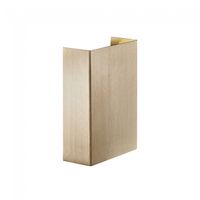 aplique de pared exterior led fold 10 2x35w