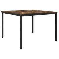 mesas de comedor 110 x 110 x 75 cm madera de ingenieria vidaxl