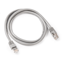 cable red gembird ftp cat6 libre alogeno 1m gris