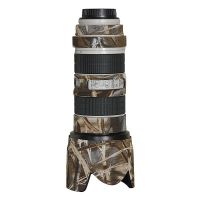 kit de proteccion de neopreno con camuflaje lenscoat compatible con canon ef 70-200 f28 is -lc70200m4