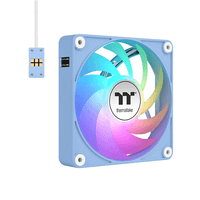 ventilador magnetico de caja thermaltake ct120 ex argb 3xvent azul hydrangea