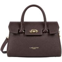 lancaster bolso de mano milano cosmos bolso de mano solapa s marron oscuro para mujer