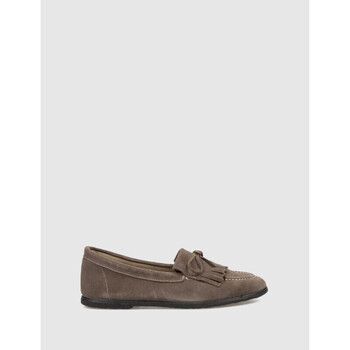 Macarena Zapatos Bajos MOCASÍN RANIA 69 MARRÓN para mujer