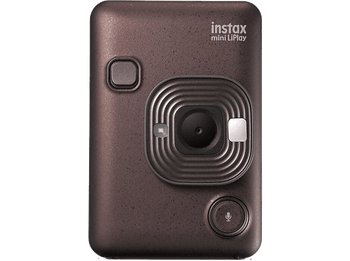 Cámara instantánea - Fujifilm Instax Mini LiPLay, 86 mm x 54 mm, Imágenes JPEG, 2560 × 1920 píxeles, Deep Bronze