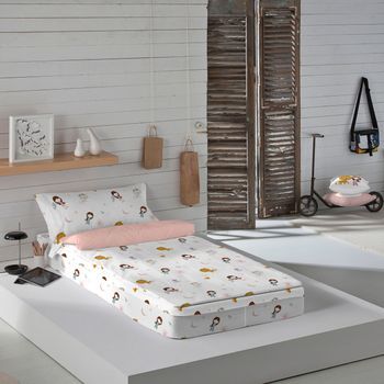 Saco Nordico Sin Relleno 100% Algodón Mil Una Noche Cama 105 (105x190/200 Cm)