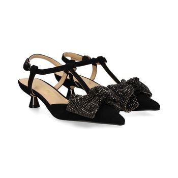 Alma En Pena Zapatos De Tacón Bajo Mujer - Negro Talla 39