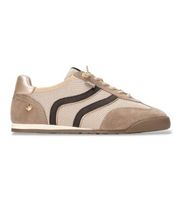 xti para mujer 14615603-beige zapatillas 146156 beige 37 tela plano cordones casual