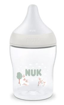 Nuk Biberón Perfect Match Flujo Suave Gris +0m 150 ml