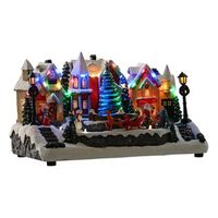ciudad led resina 32x185x19 movimiento musical