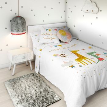 Haciendo El Indio - Funda Nórdica Reversible - Cama 90 - Algodón - Fiesta Hei