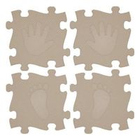 promo floor mat 16 pieces magic set beige mfk-044-3