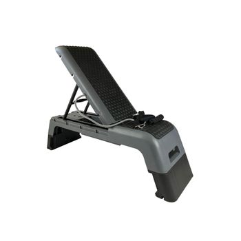Step / Banco 2x1 Antideslizante para Aerobic, Fitness y Zumba con más de 20 Configuraciones de Posición. Plataforma Reclinable, Altura Ajustable. | FIURI