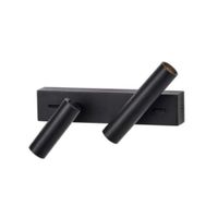 aplique metal acrilico y aluminio  23 cm
