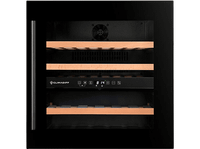 vinoteca integrable - climadiff cbi40db1 ventilado 36 botellas 5-20 c 2 zonas de temperatura iluminacion interior negro