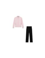 chandal champion full zip mujer rosa claro