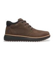 timberland para hombre tb0a6a8nw071 botas chukka de piel con membrana de gore-tex hudson road marron oscuro 43 plano cordones casual