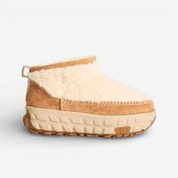 ugg pantuflas venture daze ultra mini cozy boot natural para mujer