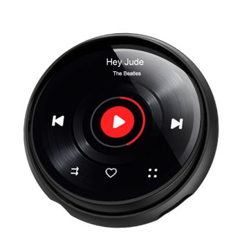 Reproductor de MP3 Famue BF03 ​ Chasis Circular ​ Diseño personalizado ​ Reproductor de música Hi-Fi ​ Bluetooth 5.3 ​ ​ Audio de alta resolución con certificación 32 GB/64 GB