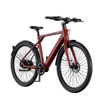 Bicicleta Eléctrica Pixar Amano S900 250w 36v 10ah 28x1.75 Frenos Hidráulicos Rojo