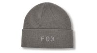 gorro fox wordmark gris para mujer