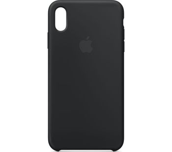 APPLE iPhone XS Max Silicone Case - Black, Black