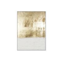 cuadro lienzo ps 103x45x143 pintado mano dorado
