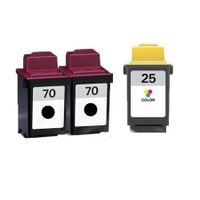 compatible multipack lexmark z85 printer ink cartridges 3 pack -12a1970e