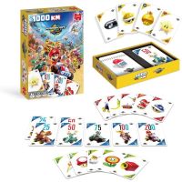 juego de cartas 1000 km jumbo 1000km mario kart world familiar 2-6 jugadores