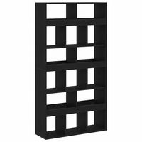 libreria 15 niveles 100 x 33 x 1875 cm roble negro vidaxl