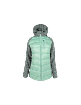 Chaqueta Hibrida Joluvi Nublo Mujer Menta - Menta Vigore Mostaza - Mostaza