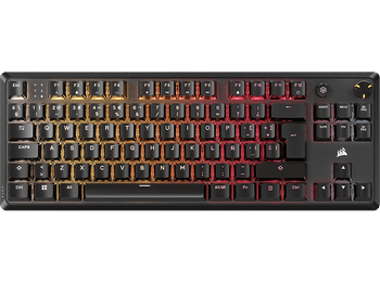 Teclado gaming - Corsair K70 CORE TKL, USB 3.0 Type-A, Negro