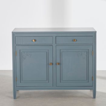 Aparador azul de 110 cm