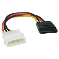 pccom essential cable alimentacion 4 pines molexsata 15cm
