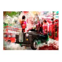 papel pintado 3d - calles de londres 200x140 cm