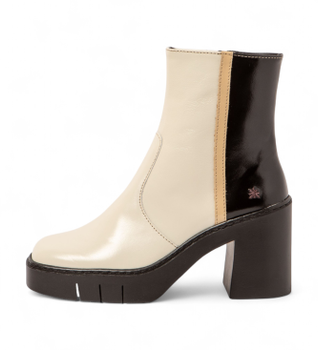 Art para mujer. 1197413ES003_0MU Botines de Piel 1974 Berna beige (40), 5 a 8cm, Cremallera, Casual