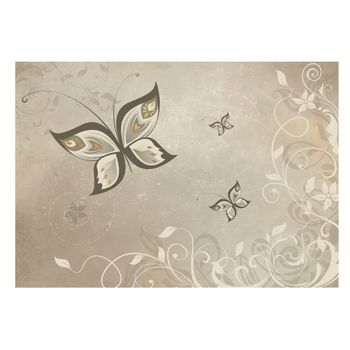 Papel Pintado 3d - Alas De La Mariposa (350x245 Cm)