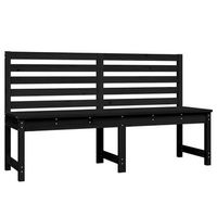 banco de jardin  banco de exterior  silla de jardin madera maciza pino negro 1575 cm