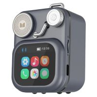 monstruo s350 bluetooth v60 altavoz mini portatil con pantalla tactil hd de 175 pulgadas soporte para reproduccion de