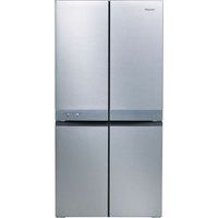 hotpoint jupiter hq9 e1l fridge freezer - stainless steel stainless steel