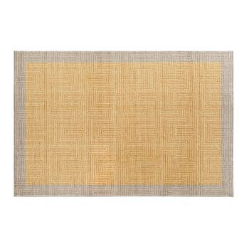 Alfombra Poliester 160x230x0,7 600 Gsm, Amarillo