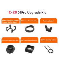 xf c-20 fpv estabilizador de cardan enfriador de ventilador accesorios para dji o4 lite o4 pro djio3 fpv pilotos de dr
