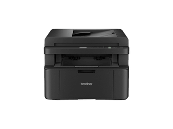 Impresora multifunción láser - Brother DCP-L1660W, Monocromo, 20 ppm, ADF, Panel de control LCD 2 líneas, WiFi, 128 MB, Negro