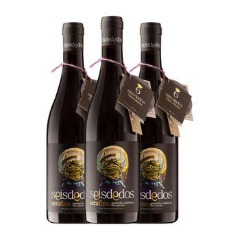 Seisdedos Vino Tinto Serafina Vino 75 Cl (pack De 3 Unidades)