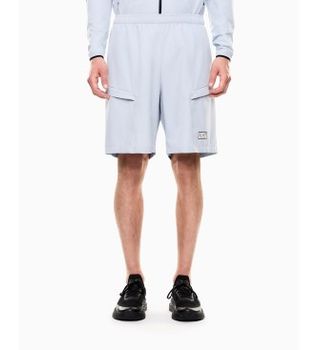 EA7 para hombre. 7M001377_AF13392 Pantalones Cortos Ventus7 M Azul (L), Deportivo, Sportswear, Multideporte, Poliéster