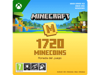 xbox series x s  one windows minecraft 1720 minecoins para android ios nintendo pc codigo de descarga juego base no incluido