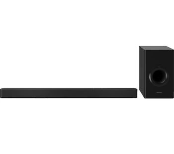 PANASONIC HTB498 2.1 Wireless Sound Bar, Silver