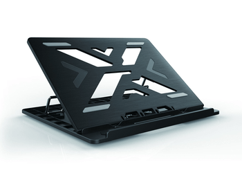 BASE REFRIGERACION PORTATIL ERGONOMICA NEGRA