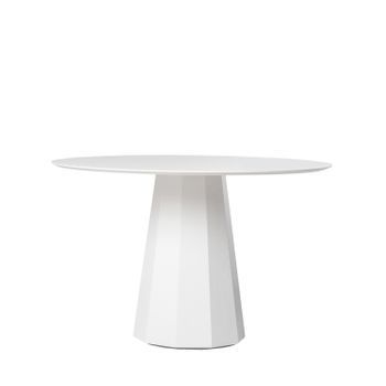 Mesa Fija Mdf, Melamina Klast Home Moderno 120 X 76 Cm - Blanco