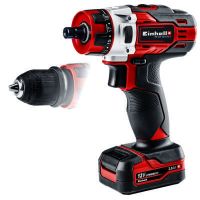 einhell te-cd 121 x-li taladro atornilladorpercutor  bateria 12v  cargador
