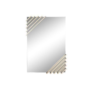 Espejo Hierro Cristal 63x6x93 Dorado